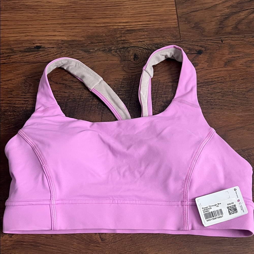 lululemon athletica Pink Sports Bra Top